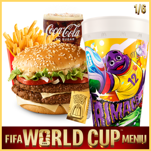 Meniu Dublu Big Tasty FIFA Word Cup™ 